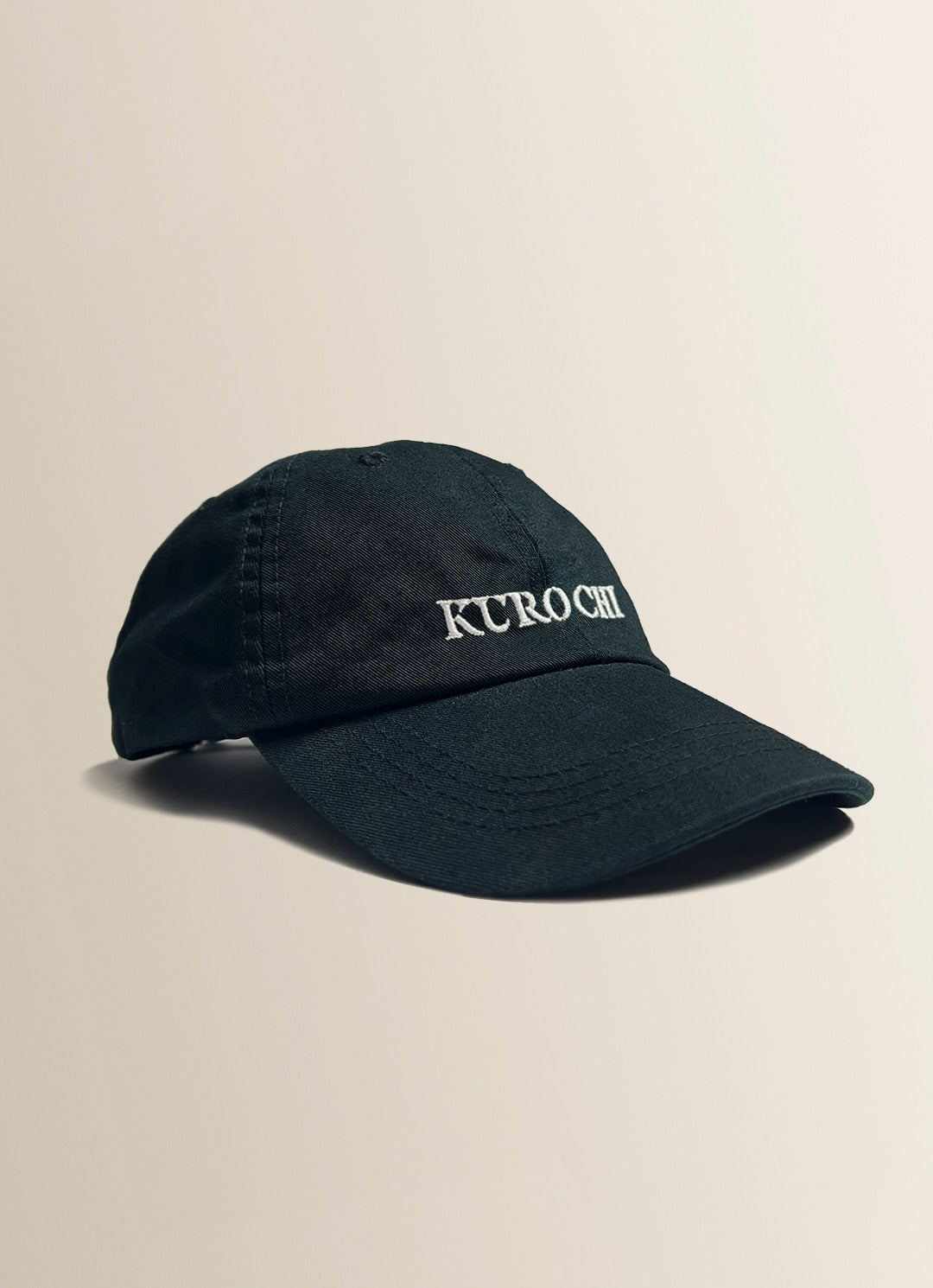 "KUROCHI - text" Cap Black