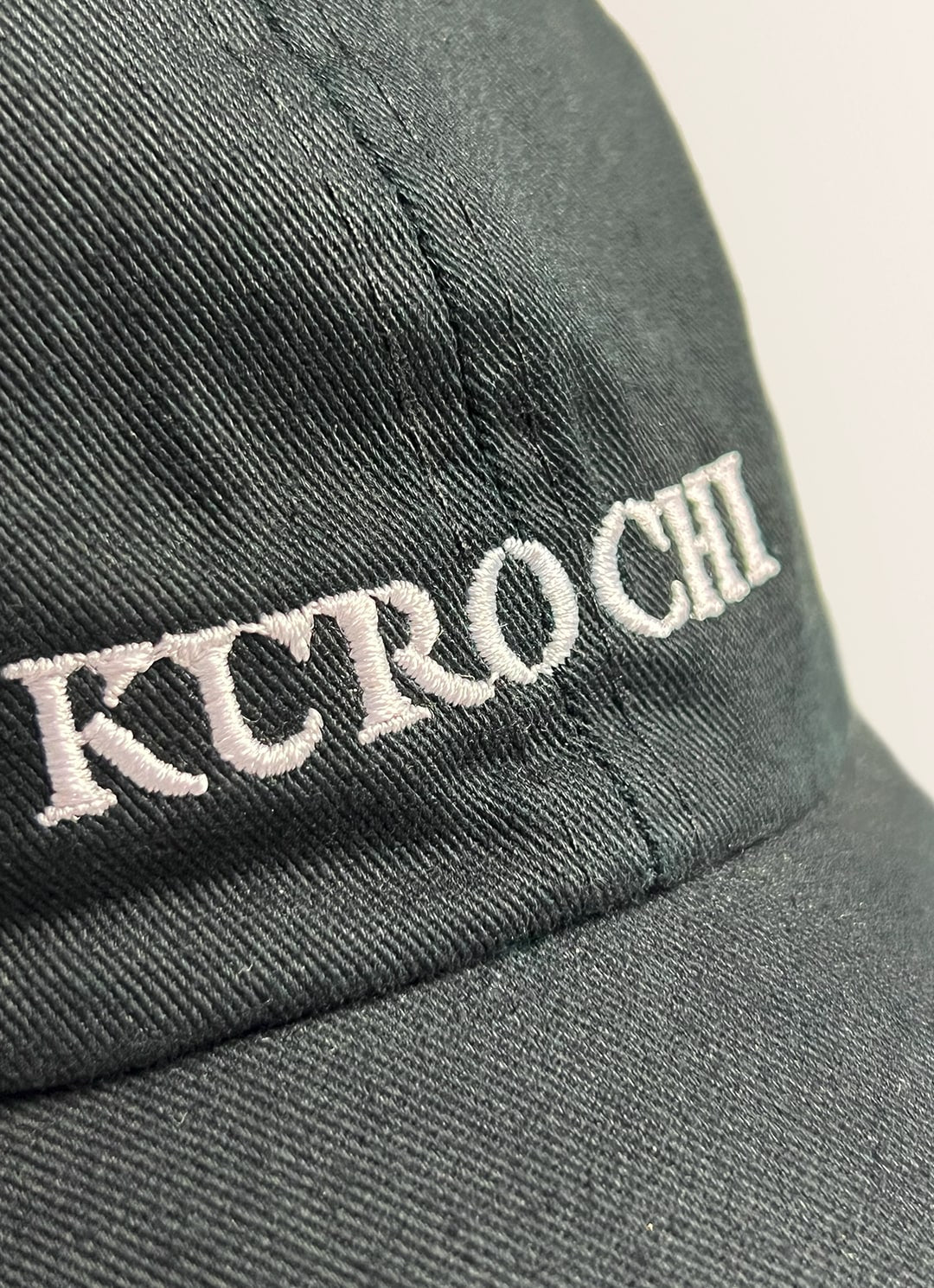 "KUROCHI - text" Cap Black