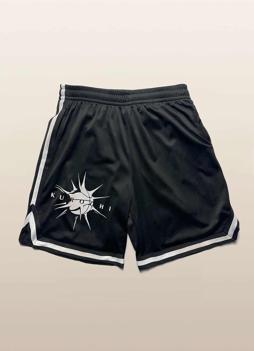 "THE BLACK FLAG - black" Shorts