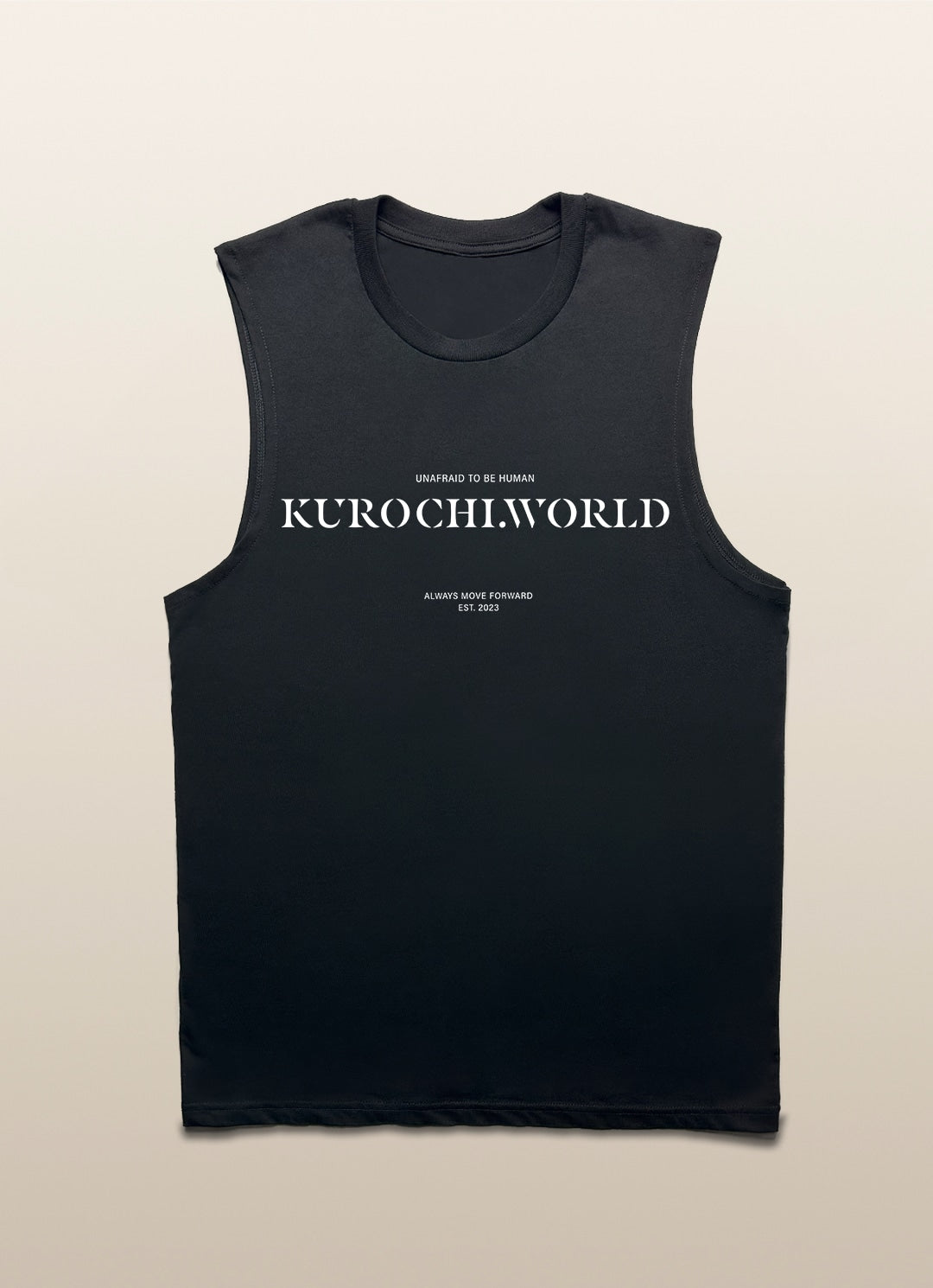 "MOVIE SCRIPT" Tank top Black