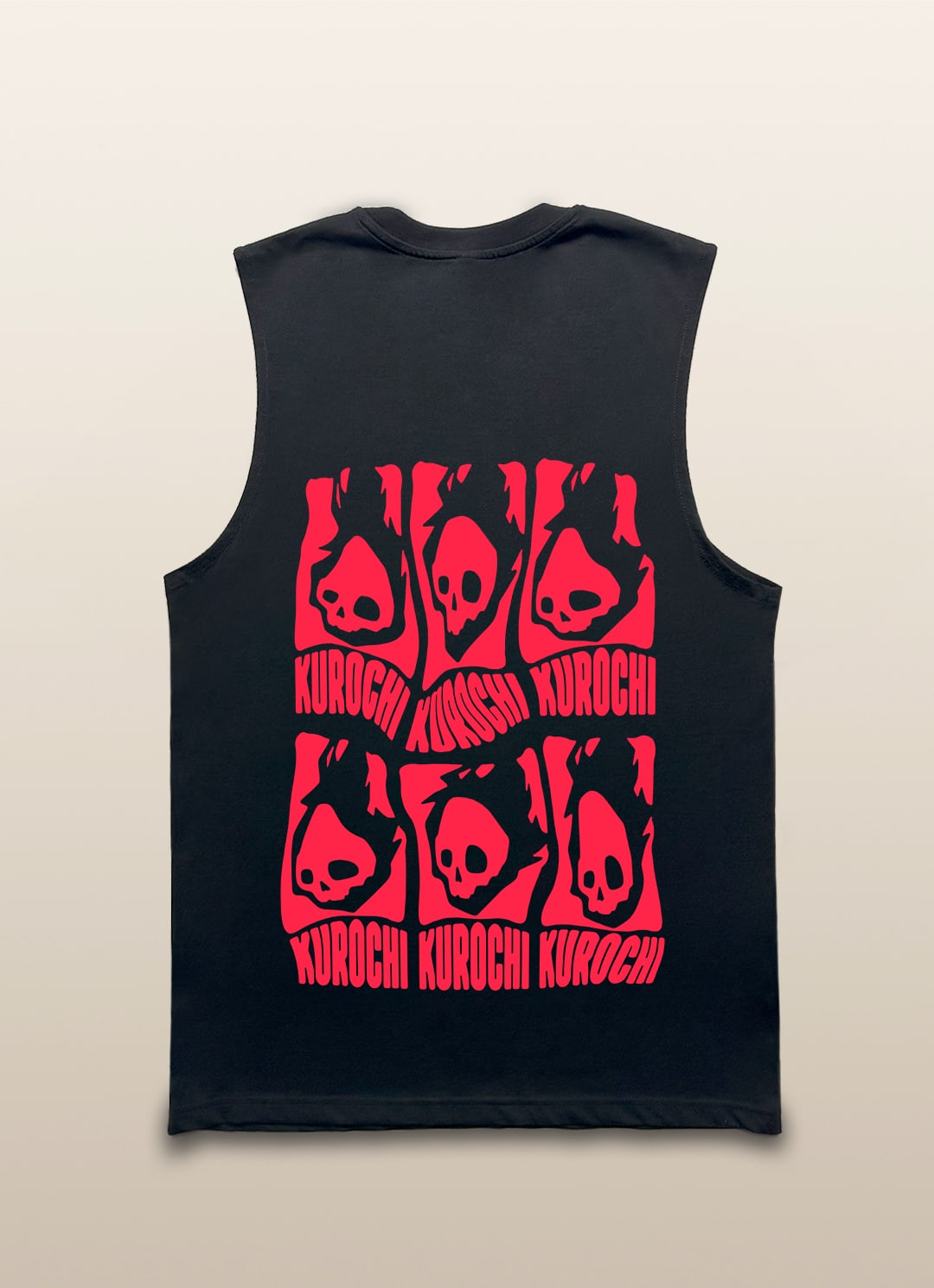 "BRAINSTORM - RED" Tank top